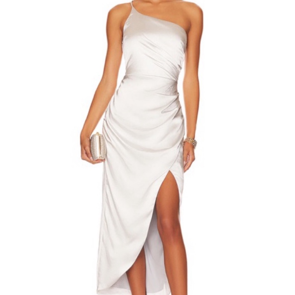 Elliat x Revolve Charleigh Dress in Silver
